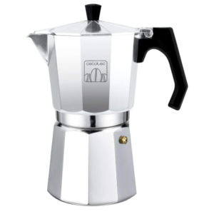 Cafetera Italiana De Aluminio Cumbia Mokclassic 300 Shiny